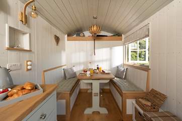 Dine inside or out, the choice is yours.