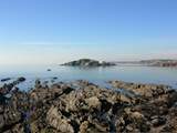 Bigbury Bay, looking over to Burgh Island.