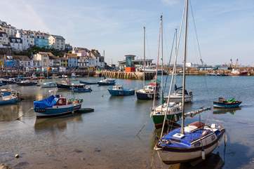 Postcard pretty Brixham is well worth a visit.