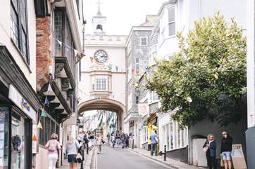 Explore the bustling high street or why not have a bite to eat?