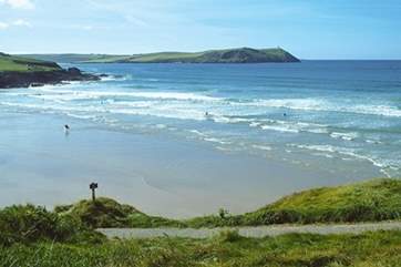 The north Cornish coastline is littered with great beaches.