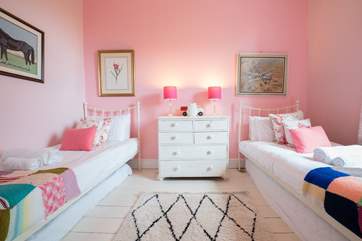 The twin room on the first floor...