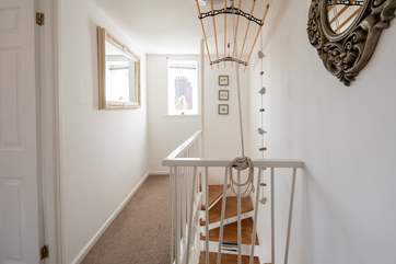 The first floor hallway.