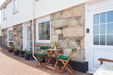 Relax on the front terrace.