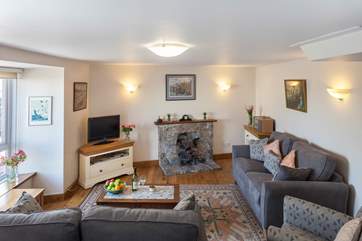 The sitting-room.
