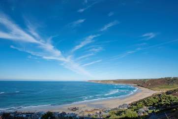 Sennen Cove, just 1 mile short of Land's End.