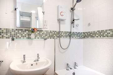 The family bathroom on the second floor.