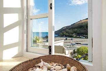 The outlook from the single bedroom, wow.