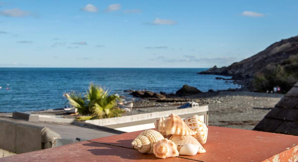 The beach is quite literally right on your doorstep..