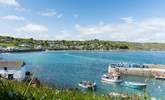 Coverack Bay at high tide.  - Thumbnail Image