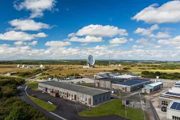 Goonhilly Satellite Earth Station is fascinating and is on The Lizard peninsula.