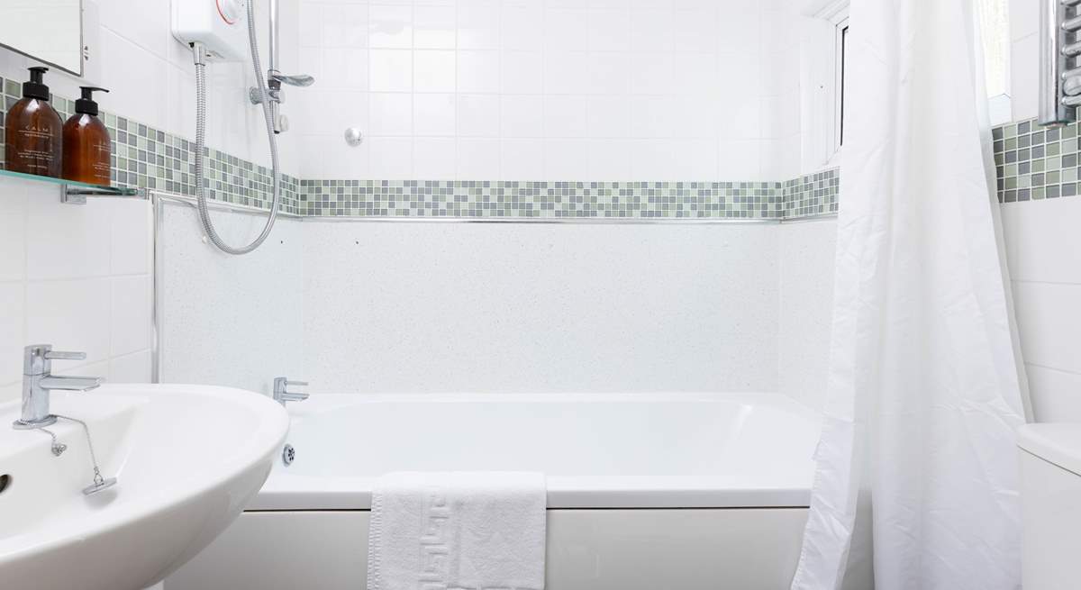 The family bathroom on the second floor.