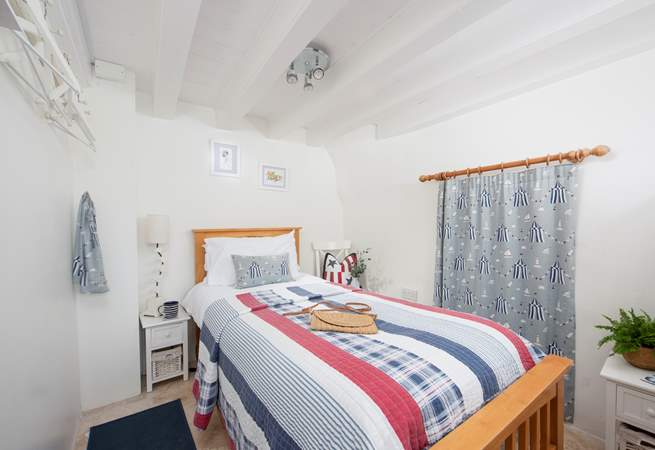 The cosy single is perfect for little ones and is parallel to the ground floor twin bedroom.