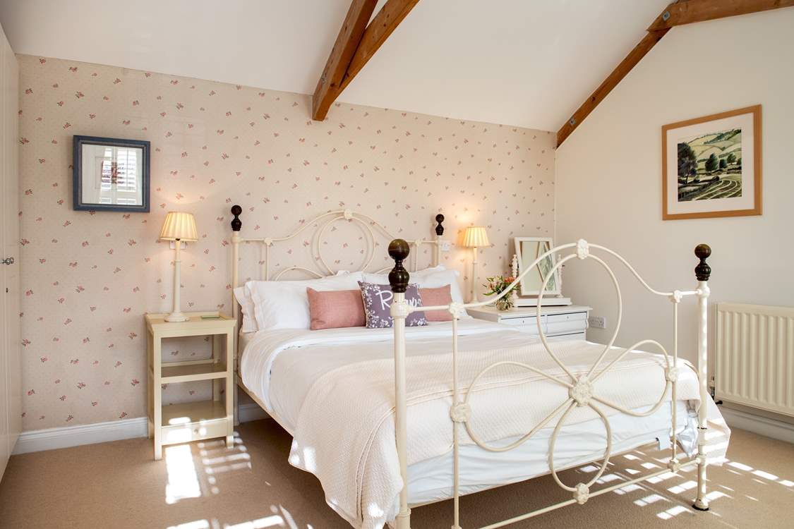 Bedroom 3 is quite charming.