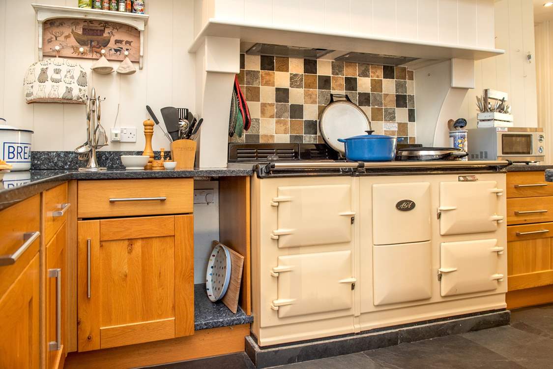 The wonderful Aga - Mary Berry would be impressed!