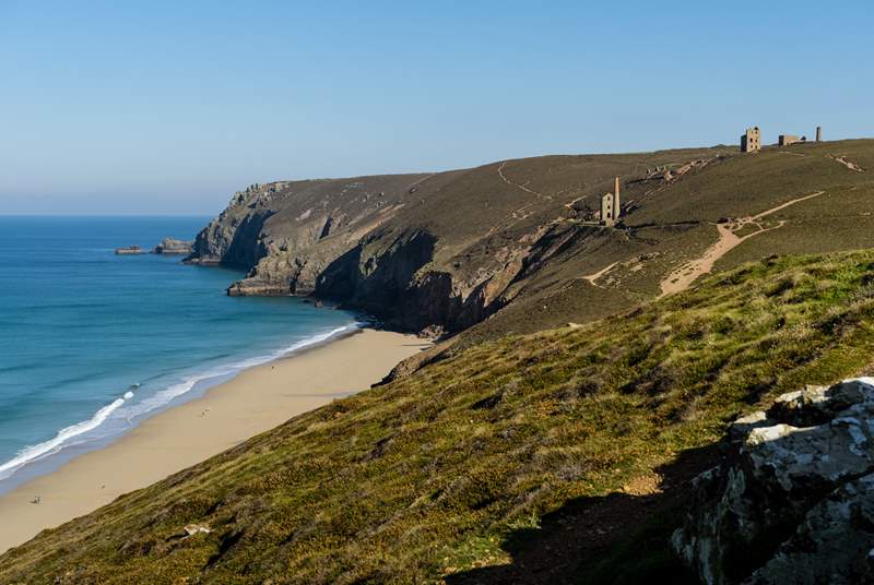 The walk from St Agnes to Chapel Porth is truly breathtaking. 