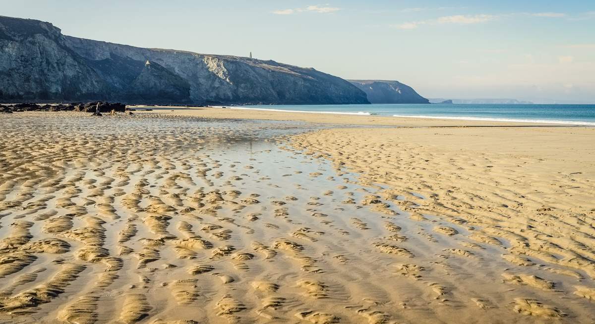 The rugged north coast has many hidden beaches and coves.