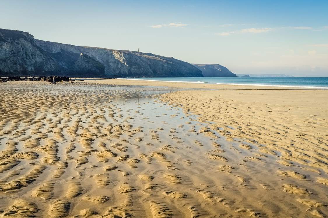 The rugged north coast has many hidden beaches and coves.