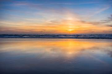St Agnes is famous for it's stunning sun sets.