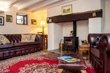 The cosy sitting-room.