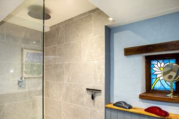 There is a stylish shower-room on the ground floor.