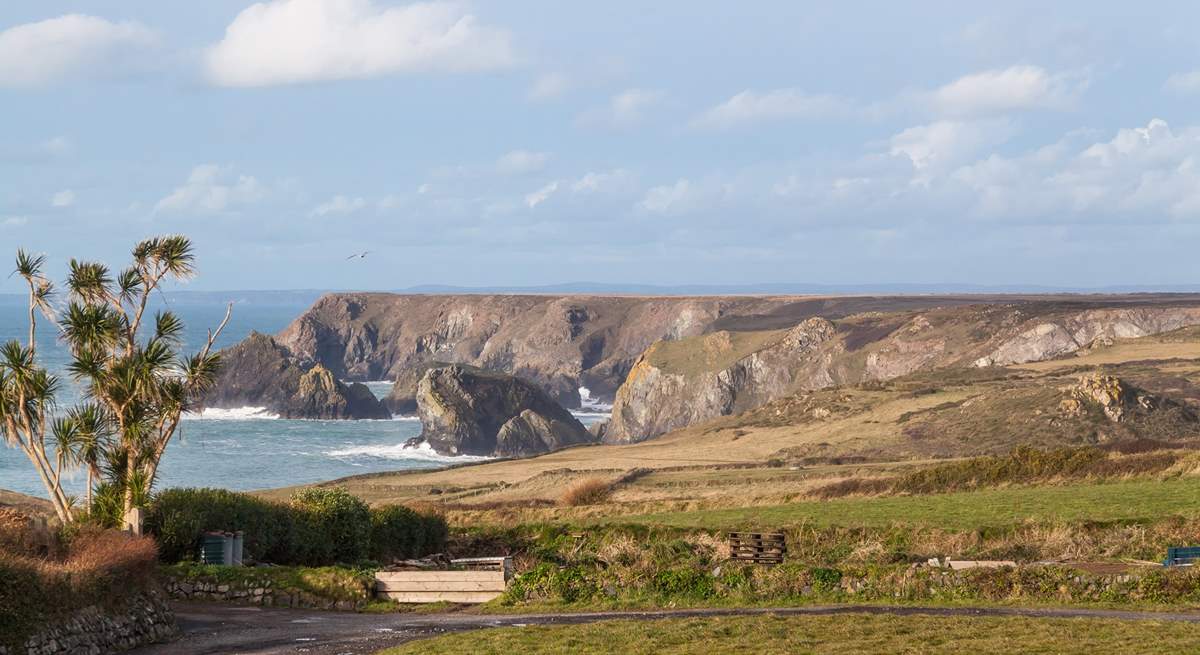 The views over towards Kynance Cove are to die for. 