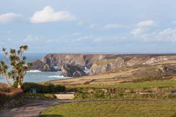 The views over towards Kynance Cove are to die for.