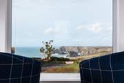 Wow, what a view from bedroom 3 - on a clear day you can see all the way to Mousehole.