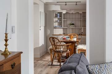 The sociable open plan living space.