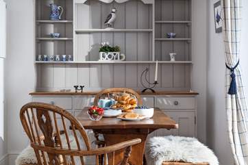 The perfect spot for any meal, treat yourself... you are on holiday.