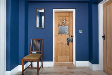 The entrance hall really has the 'wow' factor.