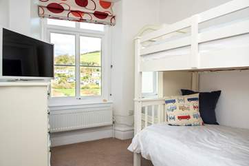 Younger members and even those young at heart will love the bunk-beds.