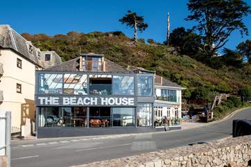 In the village you have a pub, a beachside cafe and The Beach House bistro.
