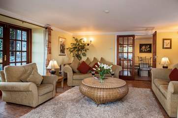 The sitting-room.
