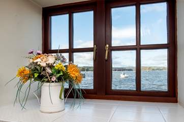 Every room makes the most of the setting.
