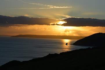 The sunsets are quite spectacular.