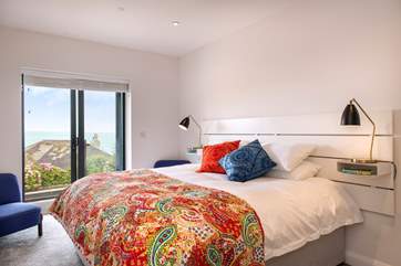 All of the gorgeous bedrooms enjoy a sea view.