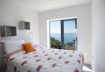 Bedroom 4 is on the second floor and also has a large picture window which you can open wide to breathe in that sea air or simply listen to the sounds of the seaside.