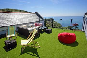 The icing on the cake - the roof terrace.