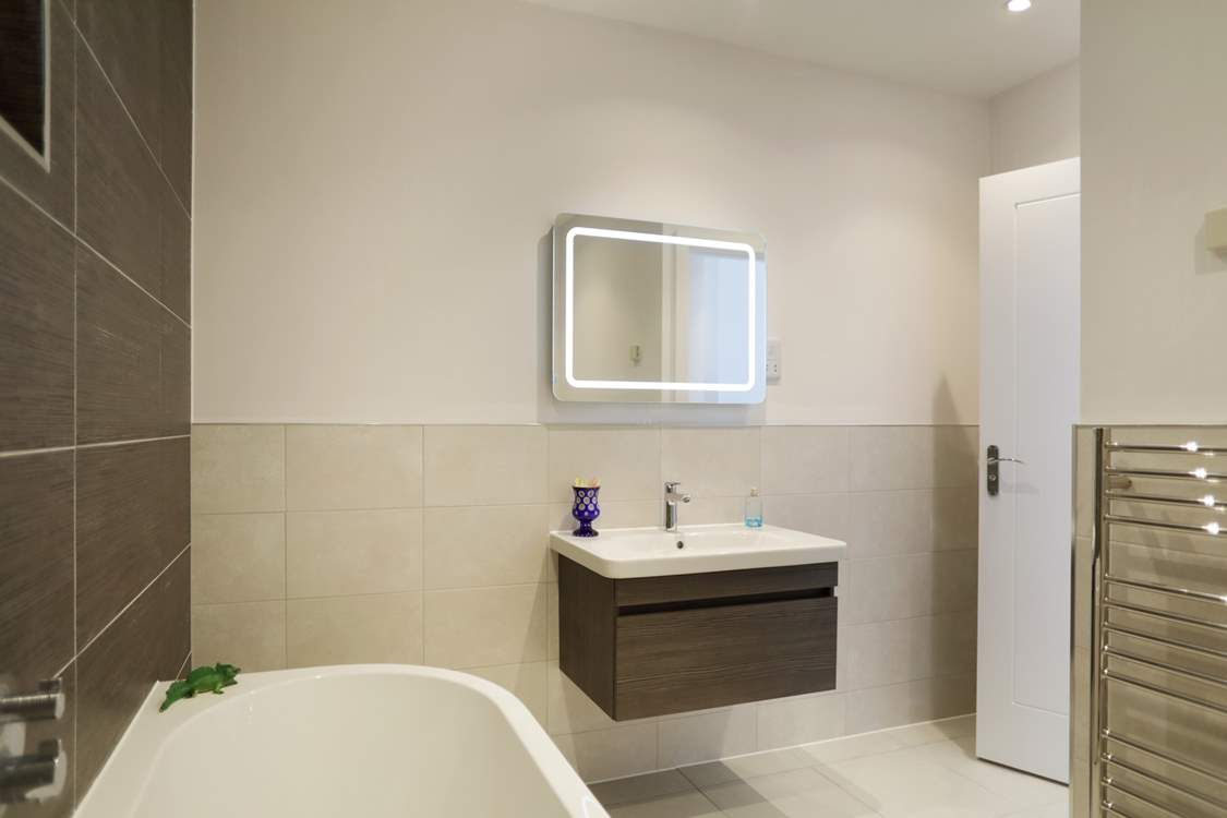 The family bathroom.