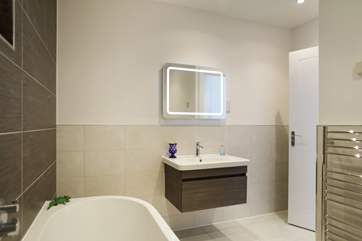 The family bathroom.