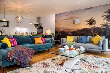 At the end of a exciting day exploring south east Cornwall come back to Sandpiper to unwind and relax on the comfy sofas.