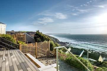 What a view from the decking.