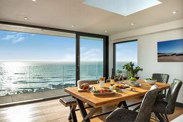 Stylish interiors throughout.
