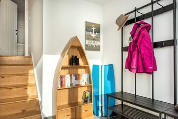 Plenty of room in the entrance hall to store that essential holiday gear.