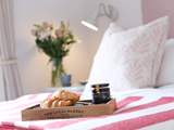 Breakfast in bed.