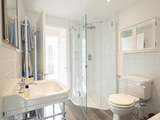 The family bathroom also has a shower.