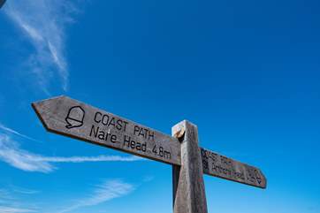There are so many lovely walks from the doorstep.