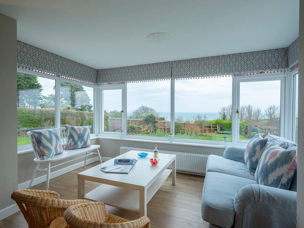 The fabulous view from the sun-room.