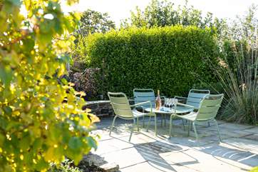 Plenty of outdoor seating.
